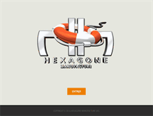 Tablet Screenshot of myhexagone.com